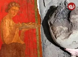 کشف کوزه‌های «لوبیا» در اتاق مخصوص بردگان در ویلای 2 هزارساله