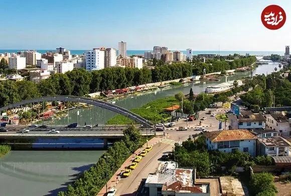 عکس| سفر زمان؛ منظرۀ متفاوت «ساحل بابلسر» در دوران ناصرالدین شاه