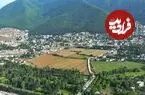 عکس| سفر زمان؛ منظرۀ یکی از روستاهای کلاردشت در دوران قاجار