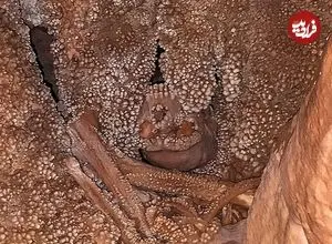 مردی که ۱۲۸ هزار سال قبل در یک غار گرفتار شد