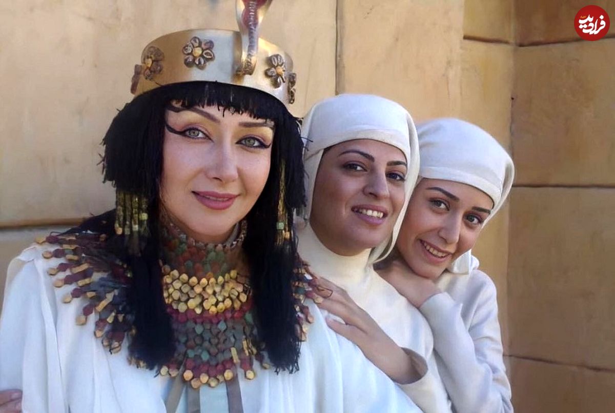 عکس| سفر زمان؛ «زلیخا، بنیامین و بانو تی» در مراسم تقدیر از سریال یوسف پیامبر؛ سال 88