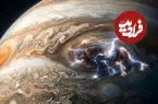 طوفان‌های عظیم مشتری صاعقه‌هایی تا ۱۰۰ برابر قوی‌تر از زمین تولید می‌کنند