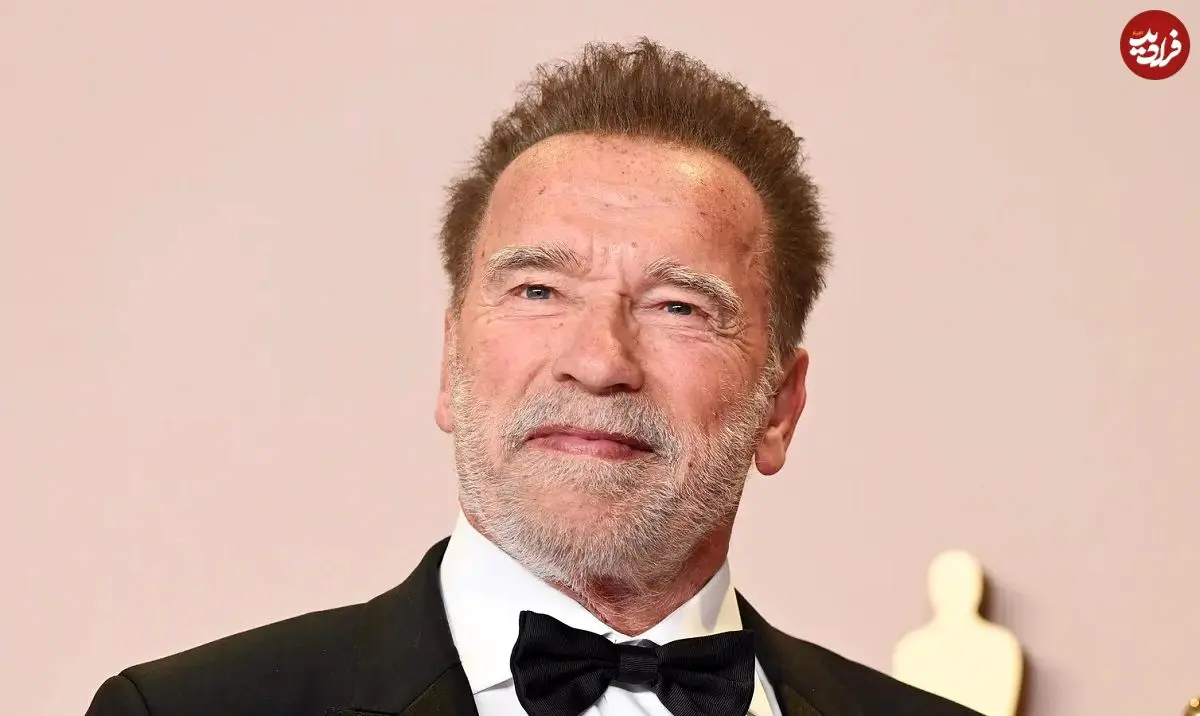 عکس؛ سفر در زمان؛ «آرنولد» در 46 سالگی و در کنار رئیس جمهور اتریش؛ سال 1371