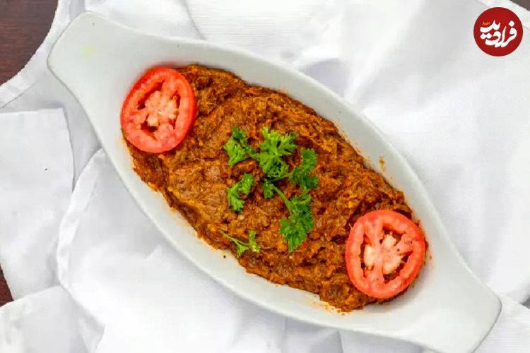 طرز تهیه میرزاقاسمی رستورانی به سبک شمالی