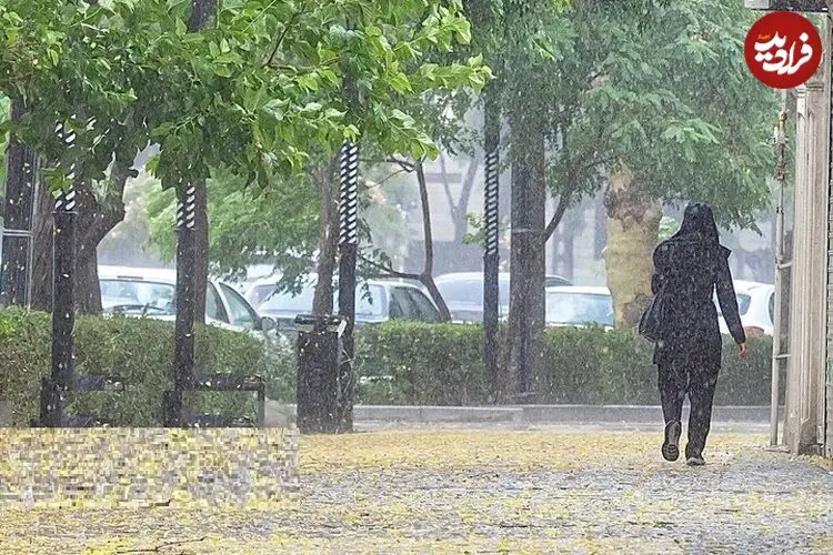 رگبارو رعد و برق در شمال و جنوب کشور؛ اهواز ۵۱ درجه‌ای می‌شود