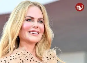 عکس| سفر در زمان؛ «نیکول کیدمن» در یک مراسم سینمایی در کالیفرنیا؛ سال 1371