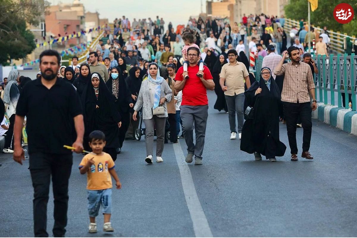 تصاویر پربازدید از جشن امام رضاییها در تهران