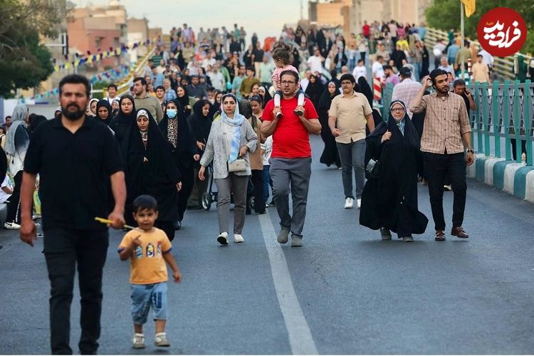 تصاویر پربازدید از جشن امام رضایی‌ها در تهران