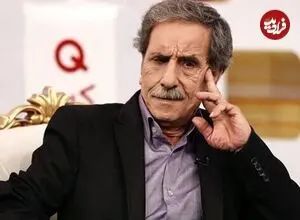 عکس| سفر زمان؛ چهرۀ باورنکردنی «محمود بصیری» در 39 سالگی در نقش پیرزن؛ سال 65 