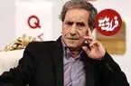 عکس| سفر زمان؛ چهرۀ باورنکردنی «محمود بصیری» در 39 سالگی در نقش پیرزن؛ سال 65 