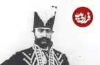 عکس| سفر زمان؛ عکس آتلیه‌ای «ناصرالدین شاه» در کنار صندلی و گلدان