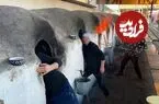 ببینید| غذای خیابانی در ازبکستان؛ پخت صدها نان سنتی در 8 تنور در فرغانه