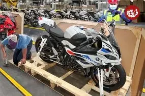 ببینید| موتورسیکلت های قدرتمند بی ام و چگونه ساخته می شوند؟
