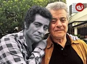 عکس| سفر در زمان؛ «بهروز وثوقی» در کنار «آنتونی کوئین»؛ سال 56