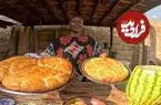 ببینید| غذای روستایی در کنیا؛ پخت نان سیر سنتی و تهیه آب هندوانه