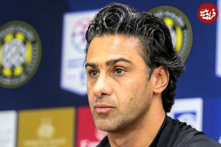 (عکس‌) سلفی فرهاد مجیدی و مادرش مقابل برج خلیفه