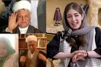 ببینید| اولین تجربه بازیگری الیکا ناصری با آیت‌الله هاشمی رفسنجانی!