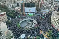 عکس| سفر به ایران قدیم؛ نمایی از «میدان ولیعصر» تهران در اواسط دهه 50