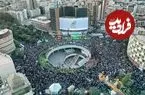 عکس| سفر به ایران قدیم؛ نمایی از «میدان ولیعصر» تهران در اواسط دهه 50