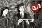 عکس؛ سفر در زمان؛ «محمدرضا پهلوی و همسر دوم اش ثریا در کربلا»؛ دهه 30