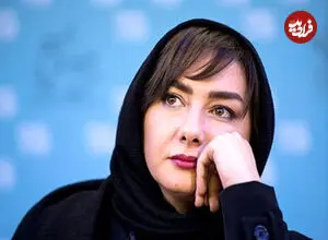 تصاویری جالب از هانیه توسلی در پشت صحنهِ یک فیلم در سال ۱۳۷۹