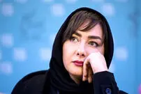 تصاویری جالب از هانیه توسلی در پشت صحنهِ یک فیلم در سال ۱۳۷۹