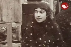 عکس| سفر زمان؛ «فخرالتاج، نوۀ ناصرالدین شاه» در مراسم گلاب‌گیری در باغ خانوادگی‌شان