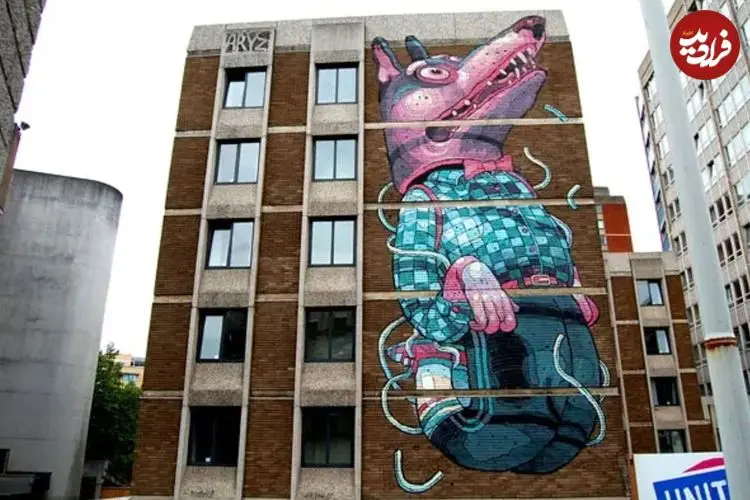 تصاویر؛ شاهکارهای هنر خیابانی در سراسر جهان که دیوار را به گالری تبدیل می‌کنند