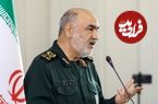 عکس؛ سفر در زمان؛ «سردار سلامی و قاآنی در کنار پزشکیان» در یک مراسم؛ سال 1403