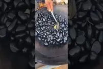 (ویدئو) چینی ها نان سنگک را به این شکل کنار خیابان پخت می کنند
