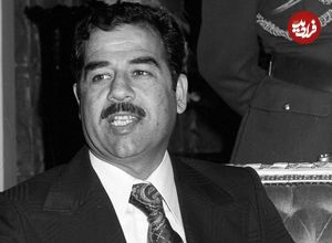 عکس| سفر در زمان؛ استقبال «صدام» از نخست وزیر فرانسه در بغداد؛ سال 1353
