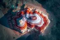 تصاویر؛ طبیعت سورئال؛ نگاهی از آسمان به مناظر خشن و تماشایی غرب آمریکا