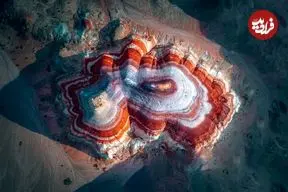 تصاویر؛ طبیعت سورئال؛ نگاهی از آسمان به مناظر خشن و تماشایی غرب آمریکا