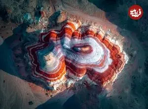 تصاویر؛ طبیعت سورئال؛ نگاهی از آسمان به مناظر خشن و تماشایی غرب آمریکا