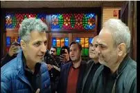 (ویدئو) اشک‌های تلخ جواد خیابانی در آغوش عادل فردوسی‌پور