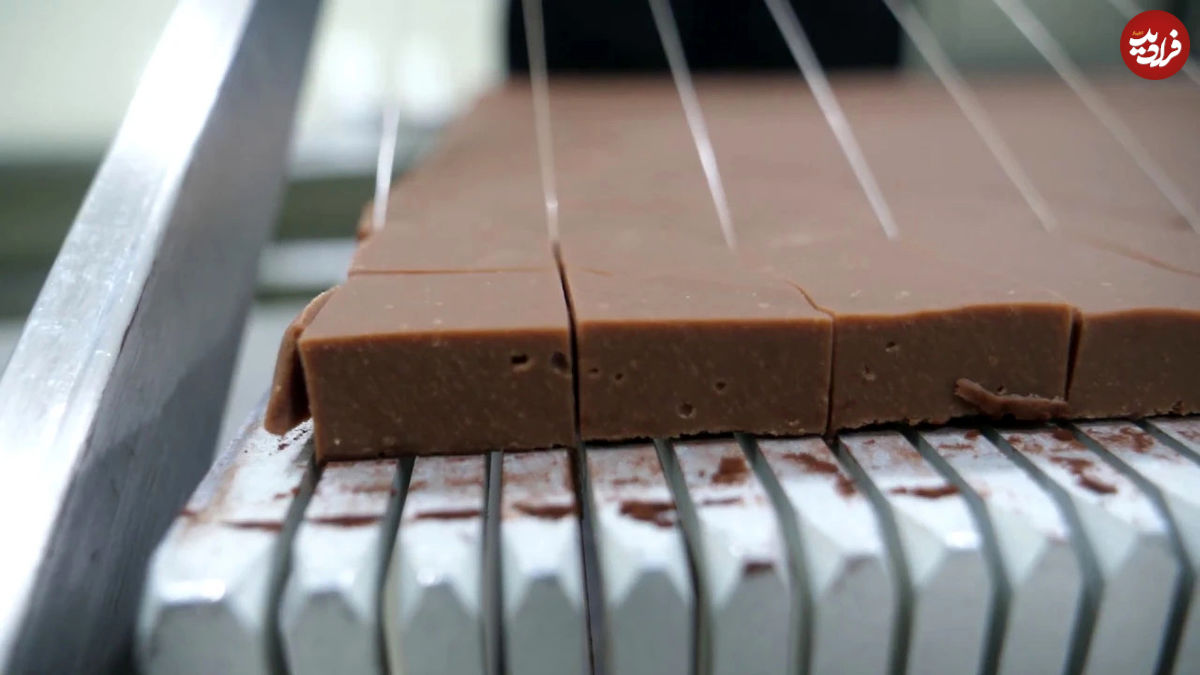 (ویدئو) فرایند ساخت شکلات دست ساز در کارخانه کره ای