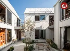 خانۀ 137 متری ژاپنی که شبیه یک «روستای کوچک» است