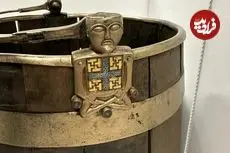 مجسمه‌ای شبیه «بودا» بر روی سطل هزارساله‌ای که در نروژ کشف شد