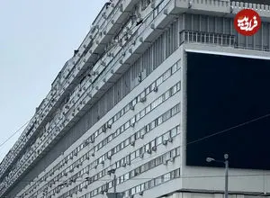 تصاویر| تایتانیک، خانه مجردان یا خانه کارگران اتمی ؛ نام های عجیب برای یک ساختمان عجیب در مسکو 
