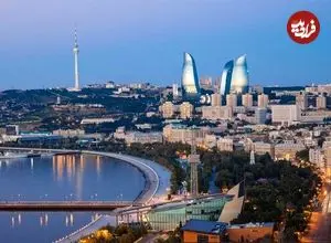 عکس| سفر به تاریخ؛ تصویری از یک خیابان در شهر «باکو» در دوران قاجار