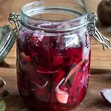 طرز تهیه ترشی پیاز و لبو؛ ترشی رنگی پاییزی