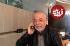 عکس| سفر در تاریخ؛ «چنگیز جلیلوند» بر سر مزار «فردین»؛ سال 99