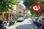 عکس| سفر زمان؛ نمایی جالب از «خیابان لاله زار» تهران در سال 1326