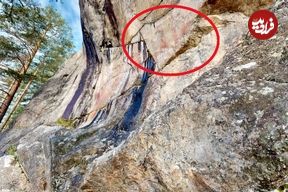 باستان‌شناسان «نقاشی‌های 5 هزارساله» را بر روی یک دیوارۀ صخره‌ای در جنگل پیدا کردند