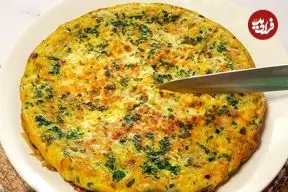 ببینید| طرز تهیه یک غذای ساده و جدید با سیب زمینی و پیاز