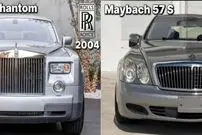 تصاویر| مقایسه فانتوم و مایباخ ۵۷ S: دو اشراف زاده دهه 2000