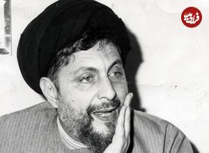 عکس؛ سفر در زمان؛ دیدار «امام موسی صدر با انور سادات رئیس جمهور مصر»؛ دهه 50