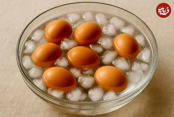 چرا نباید تخم‌مرغ آب‌پز را بلافاصله در آب سرد بیاندازیم؟