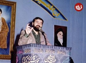 عکس؛ سفر در زمان؛ «قالیباف با لباس سپاه در کنار محسن رضایی»؛ دهه 60