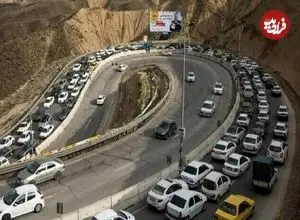 ریزش سنگ و بهمن مسافران این جاده را تهدید می‌کند